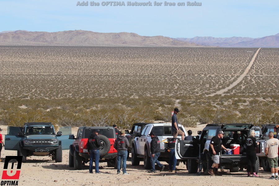 Ford Broncos and Ford Raptors at Sparky's Offroad Rally 2024