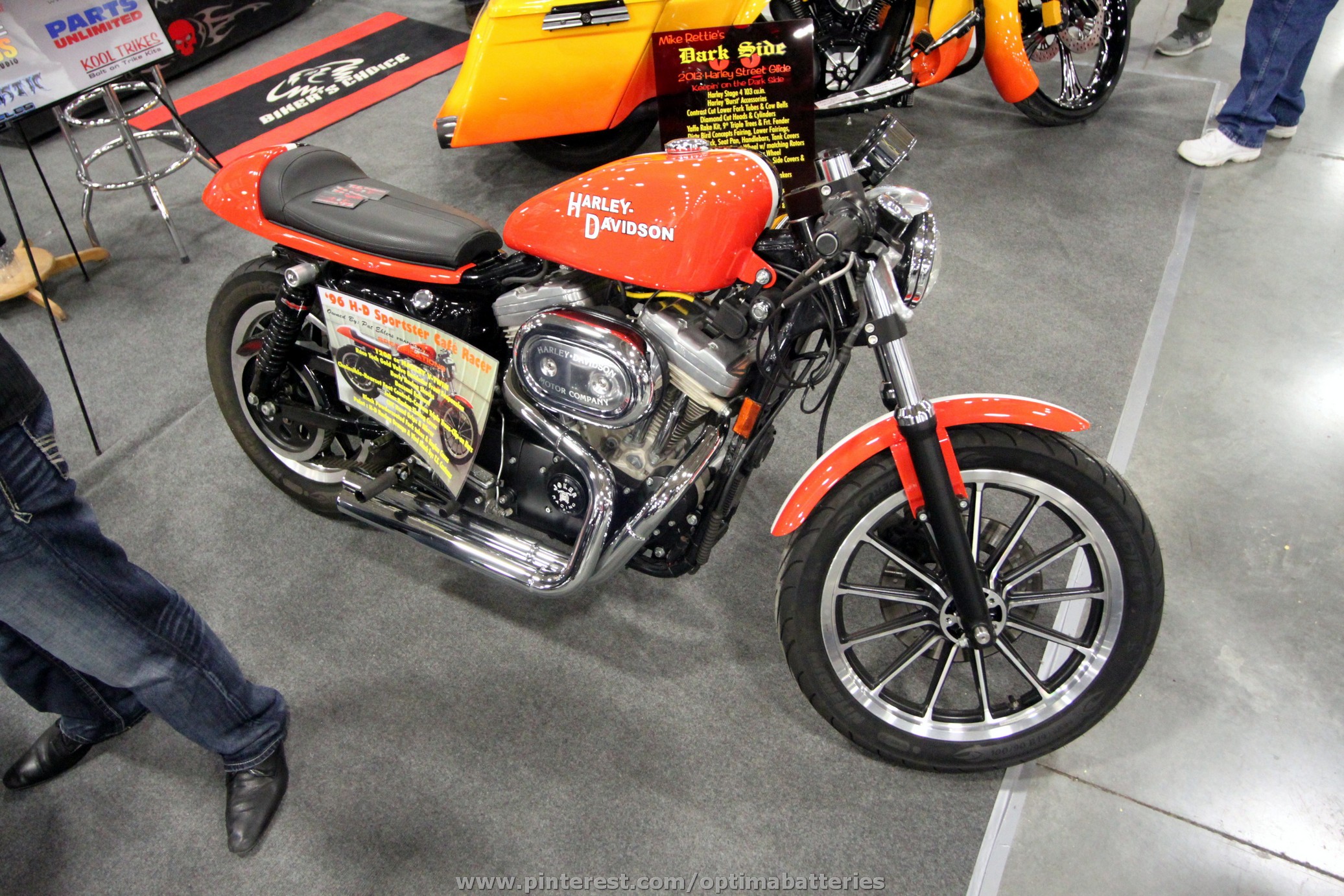 Harley-Davidson Sportster motorcycle battery