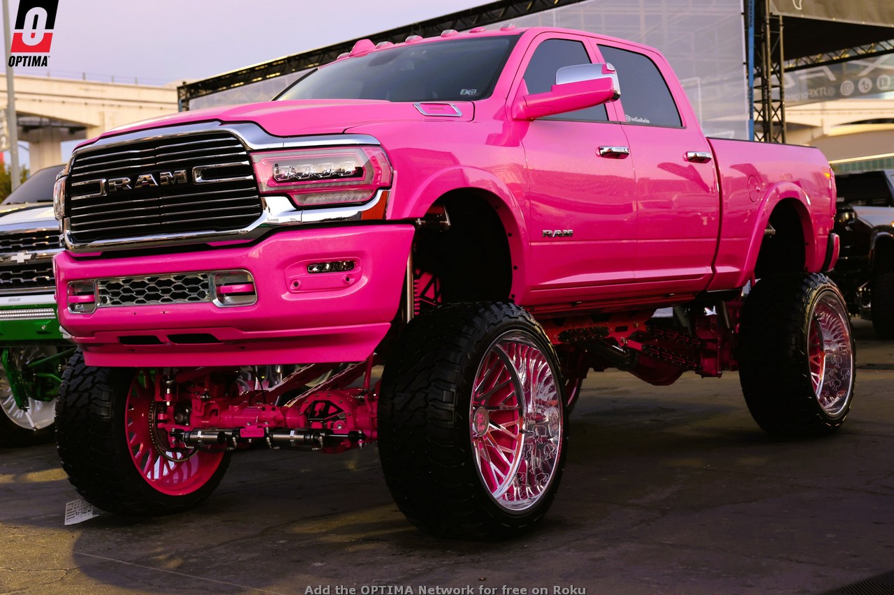 Lifted RAM Truck at SEMA 2023