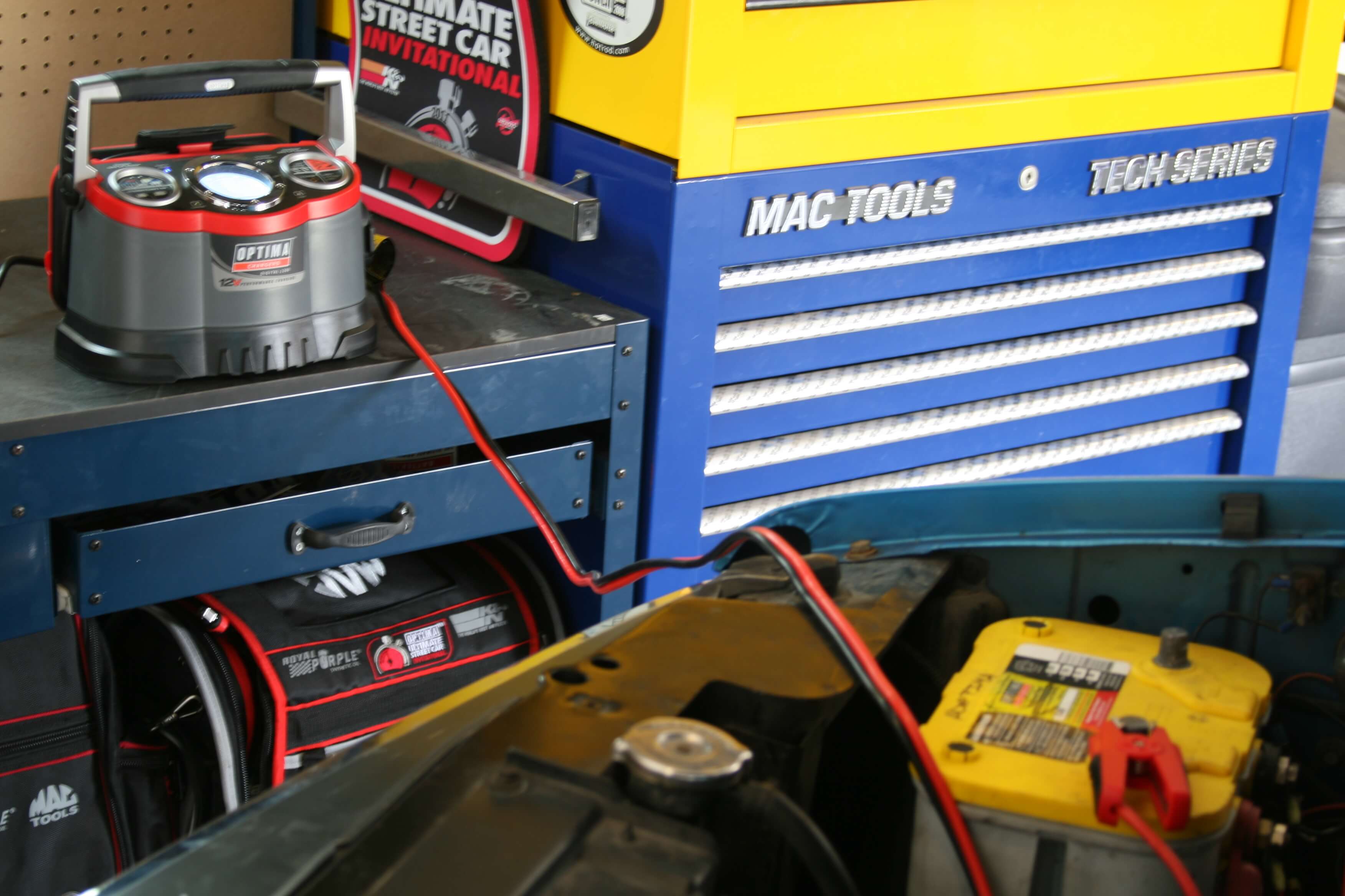 Charging clearance optima battery